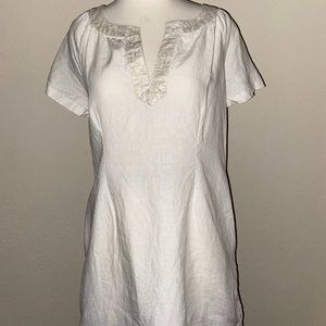J. Crew Linen Shift Dress